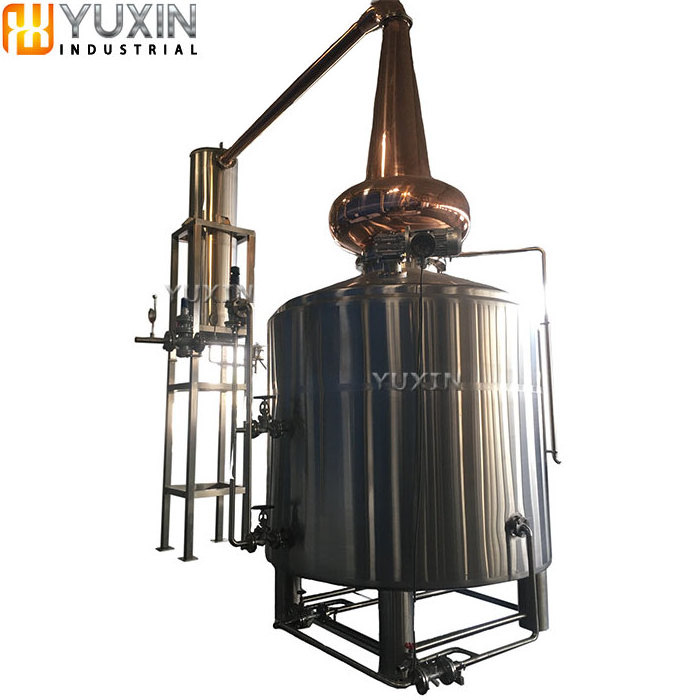 mini pot still distillation reflux column still