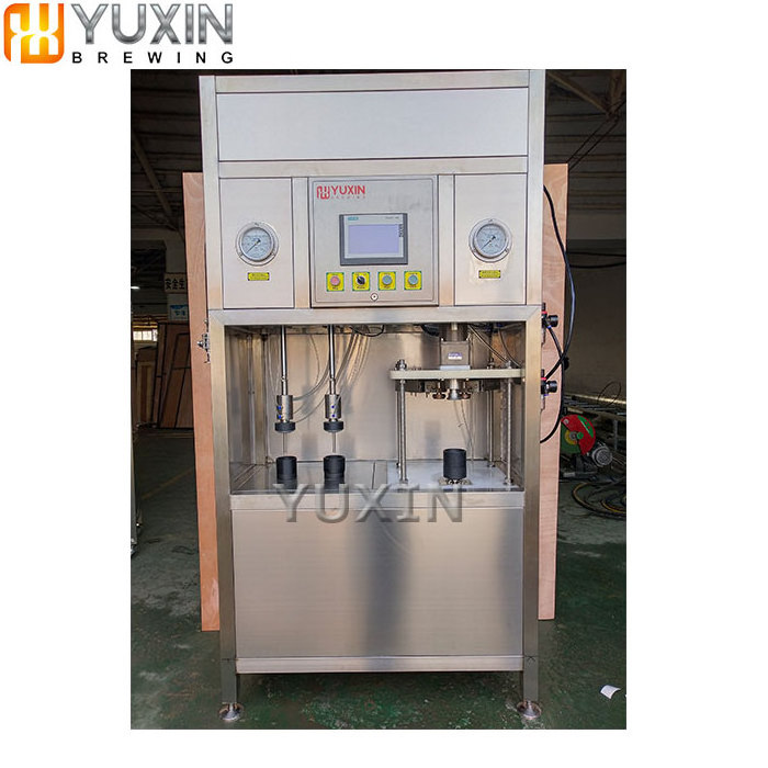 carbonated can filling beer canning machine canner machine