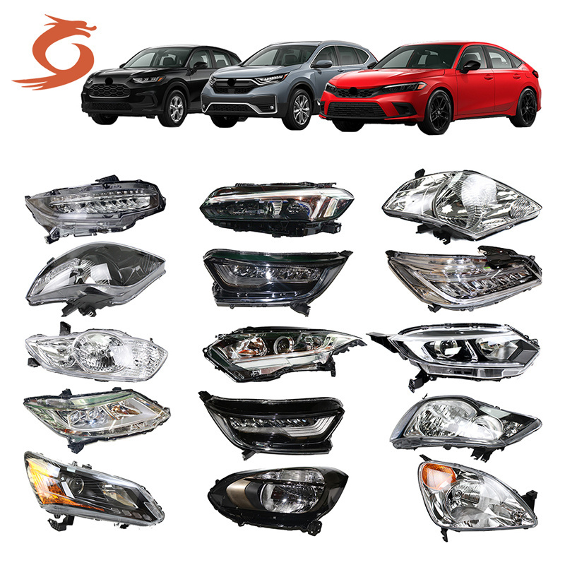 Car Led Head Lamp Light Headlight Headlamp for Honda Civic City Cr-v Crv Accord Fit Jazz Odyssey HR-V Vezel 2022 2023