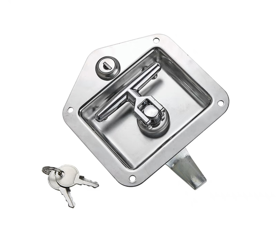 Stainless Steel Cabinet Door Panel Board Paddle Lock Generator Canopy Lock