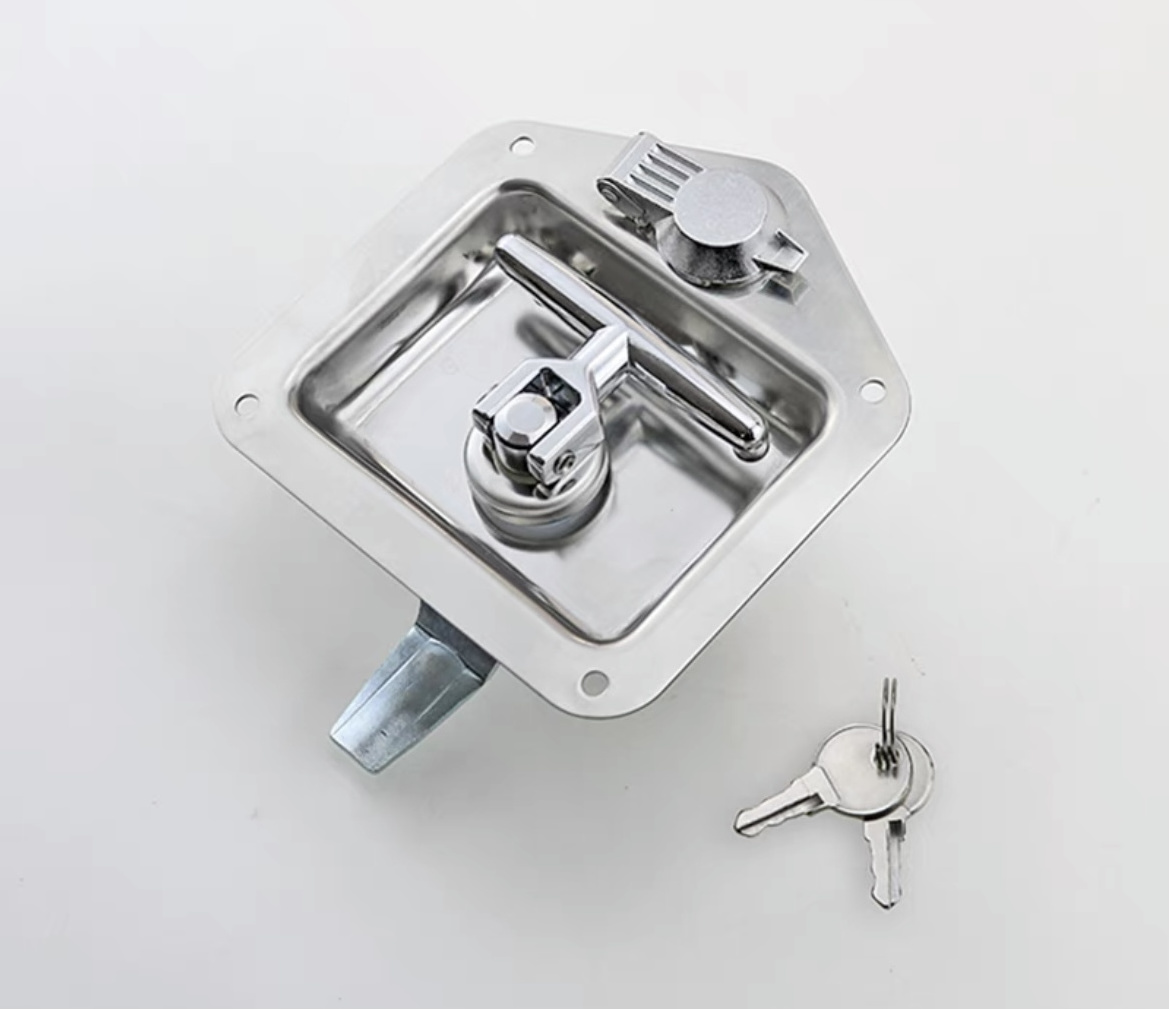 Stainless Steel Cabinet Door Panel Board Paddle Lock Generator Canopy Lock