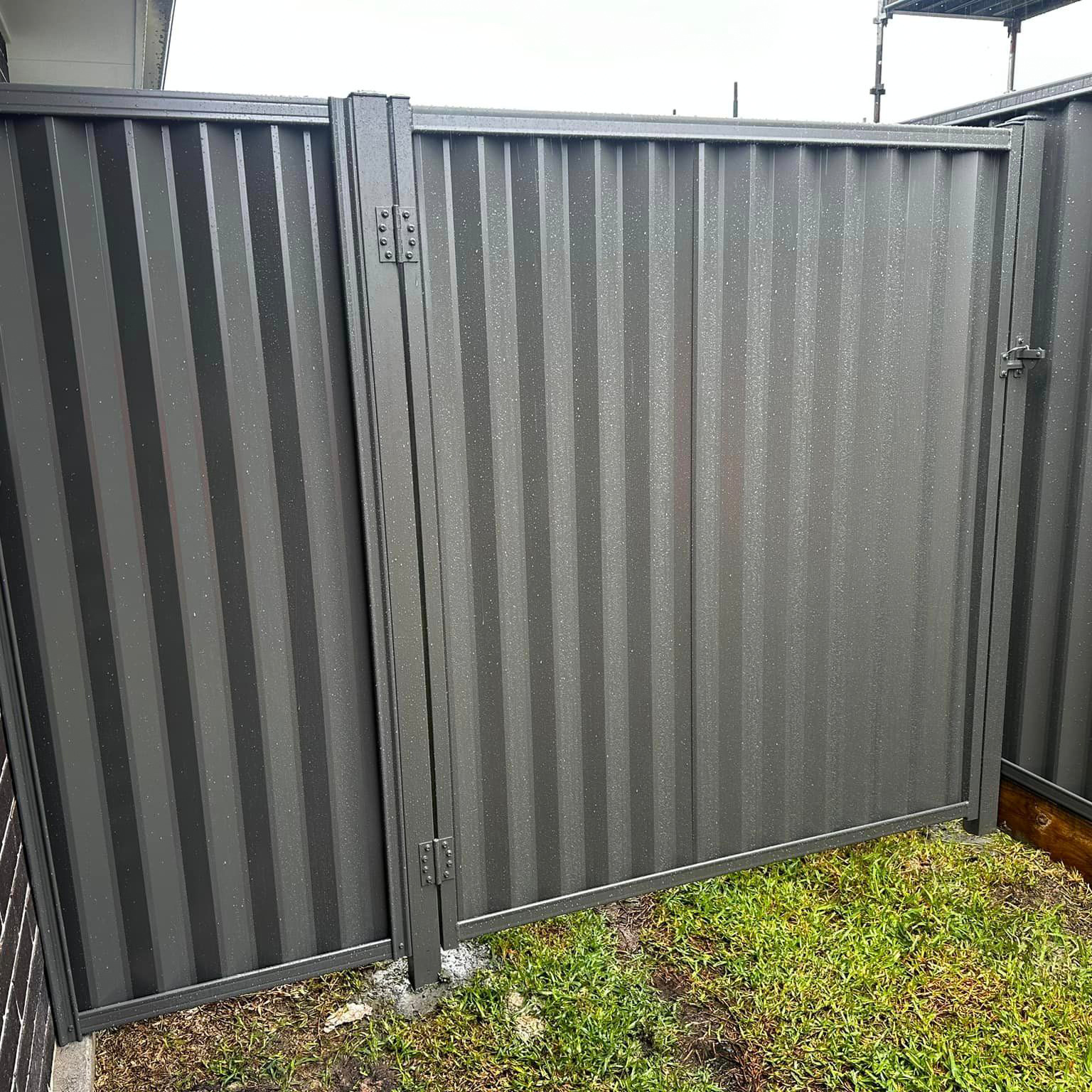 Australian style Easily Assembled Customized size STD Profile yards pool colorbond Privacy fence panel/sheet