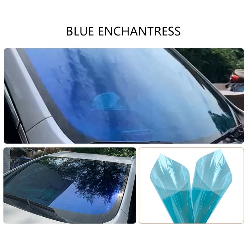 Popular in Europe Rainbow 6099 Chameleon Purple Window Film Car Window Tint With High Heat Insulation UV Rejection 1.52*30m/roll