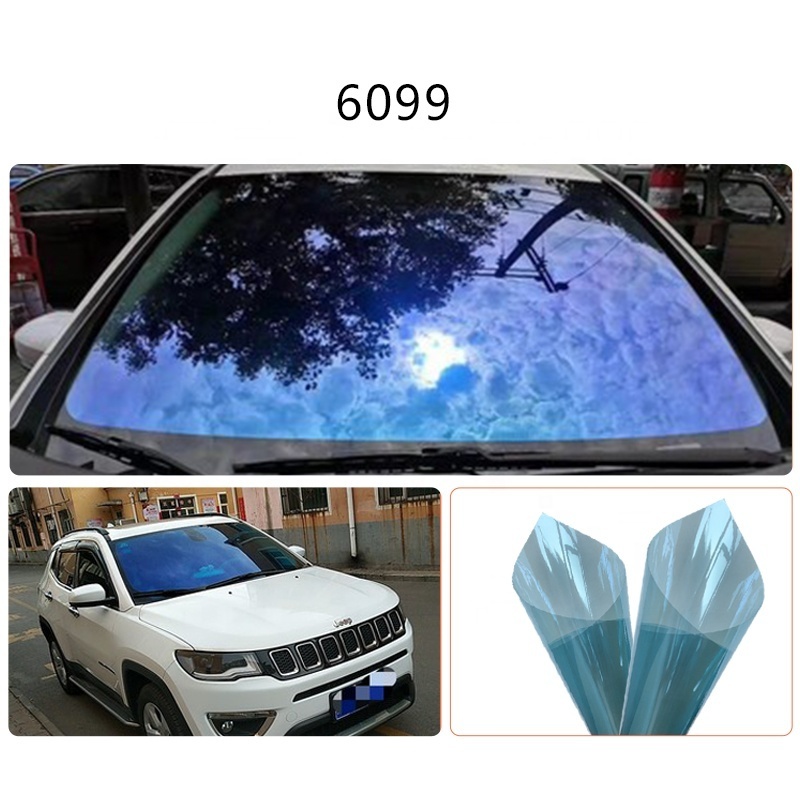 Popular in Europe Rainbow 6099 Chameleon Purple Window Film Car Window Tint With High Heat Insulation UV Rejection 1.52*30m/roll