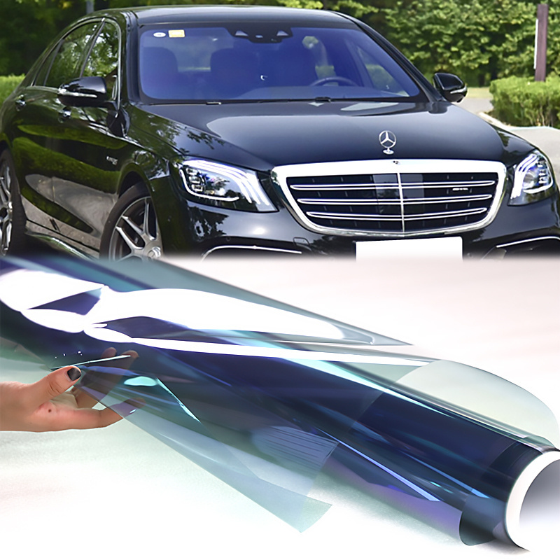 1.52x30m Top Quality Good Heat-resistant Rainbow Tint Car Chameleon Window tint Film Glass Film