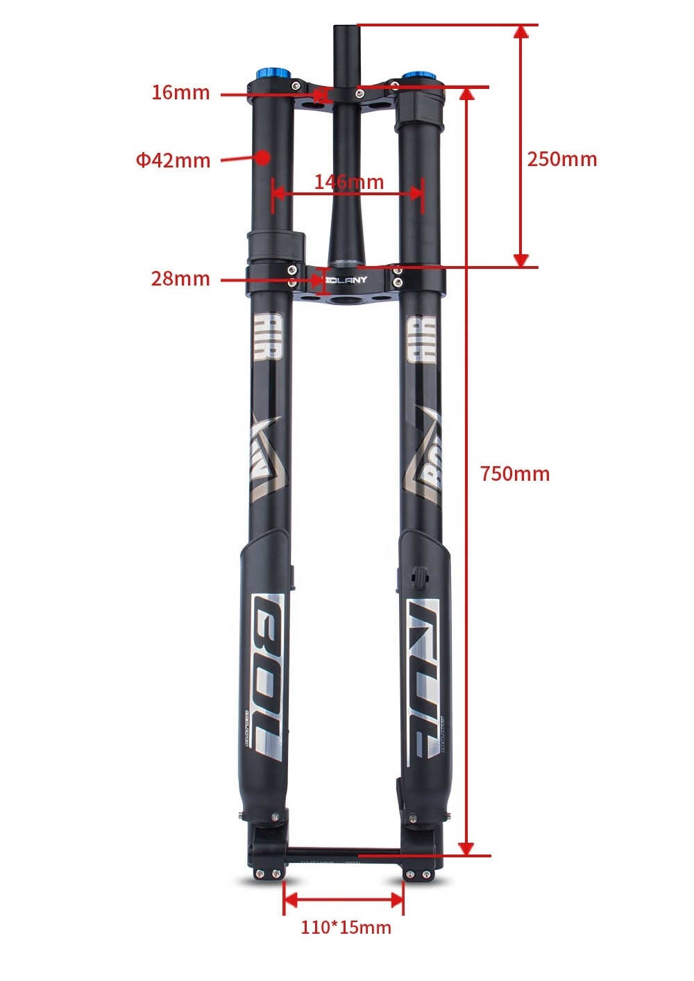 Hot Sale MTB Bike Shock Absorber Air Fork 26-29 