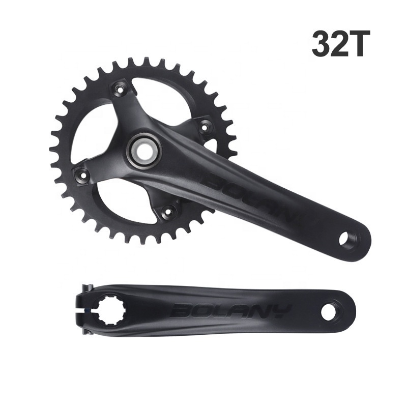 Top Quality Mountain Bike Crankset 32/34/36 Speed MTB Positive and Negative Discs Single Disc 104BCD Chainwheel