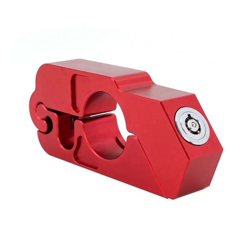 New Design Bicycle Motorcycle Handlebar Lock Anti-Theft Security Motorcycle Bike Handle Grip Throttle Lock Handlebar Grip Lock