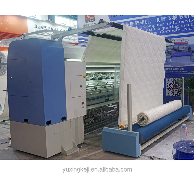 Best Yuxing computerized non-shuttle chain stitch quilting machine for mattress