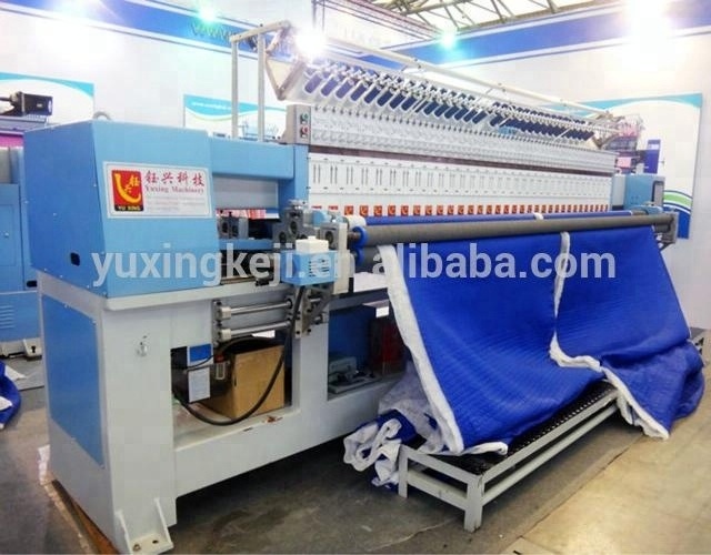 33 heads computerized multi needle embroidery quilting machine for jackets factory