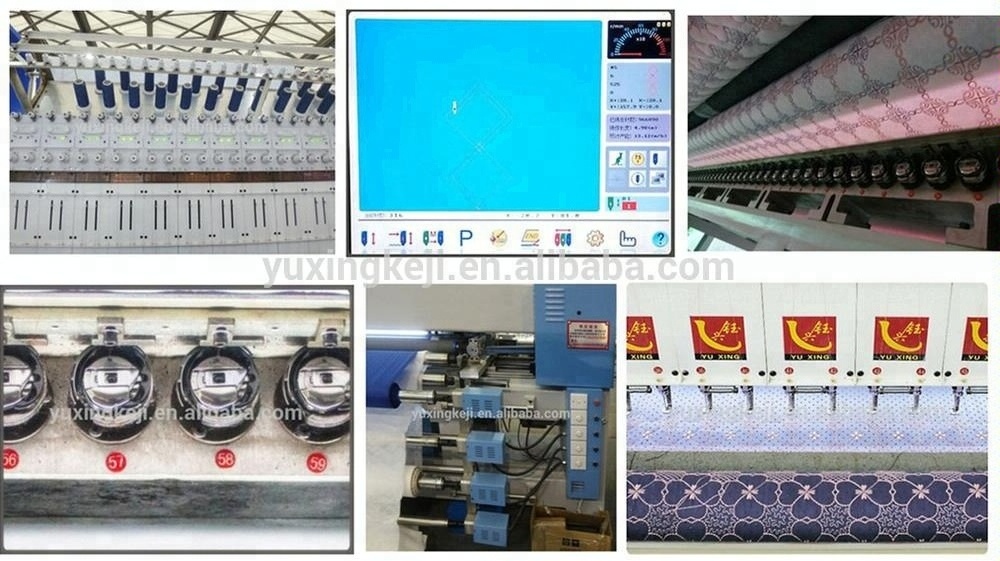 Computer quilting embroidery machine price, garment machinery