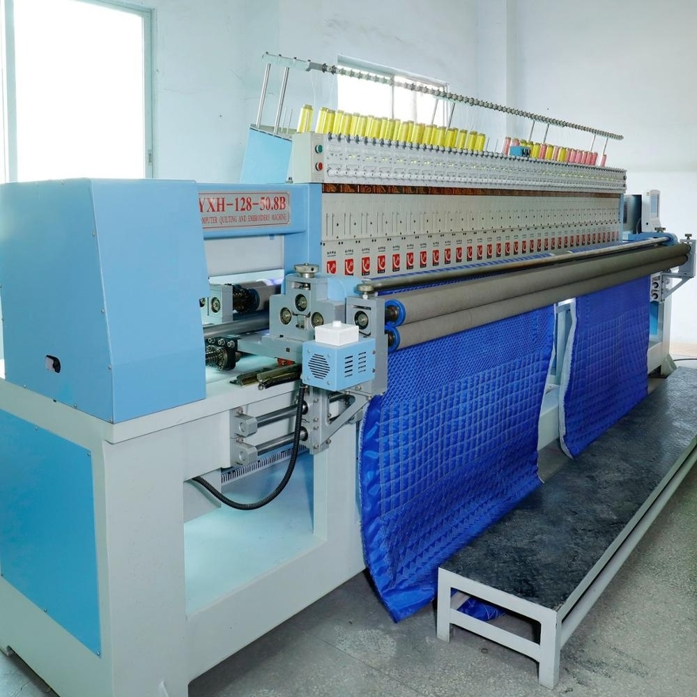 33 heads computerized multi needle embroidery quilting machine for jackets factory