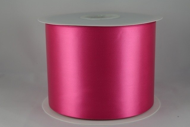 wholesale 100mm Plain Satin Ribbon roll for Graduation Sash