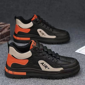 Hot selling custom logo Light weight Breathable Running Shoes Men Martin Boots