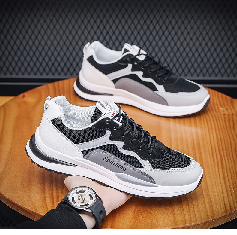 New OEM/ODM lightweight outdoor walking running breathable versatile sports casual men shoes