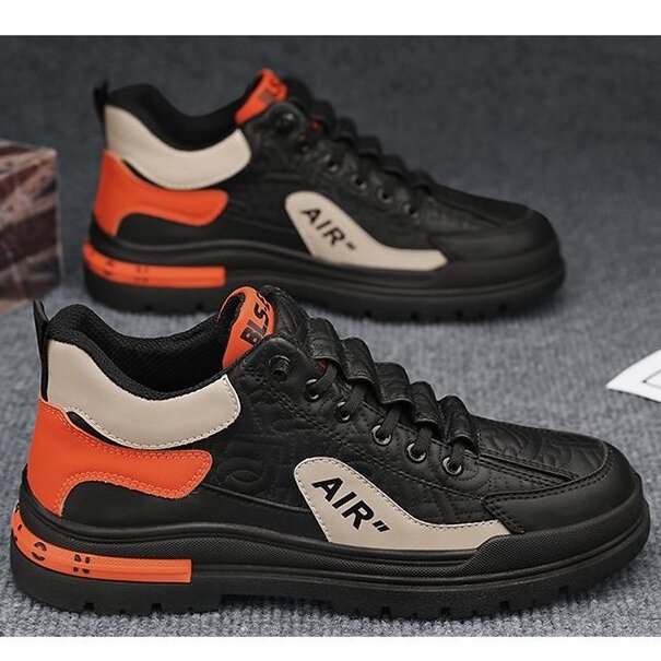 Hot selling custom logo Light weight Breathable Running Shoes Men Martin Boots