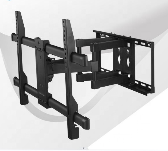 MA60A Large Size and Mobile screen projection Six Arms Swivel full motion tv mount bracket 32-75 inch Monitor Wall Bracket