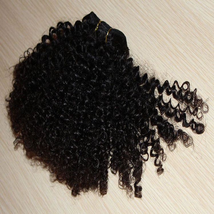 2020 7A grade good feedback wholesale unprocessed Brazilian kinky curly virgin remy human hair weave/weft /extension/meche