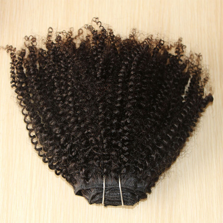 2020 7A grade good feedback wholesale unprocessed Brazilian kinky curly virgin remy human hair weave/weft /extension/meche