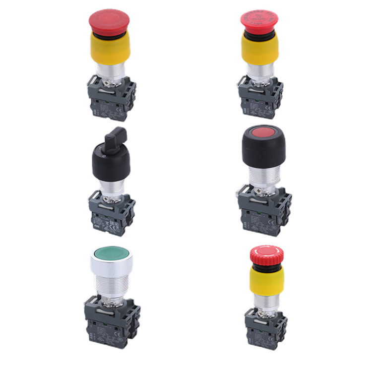 CH8098 green button  aluminum alloy ex series atex  Ex d ip65 ip66 black plastic handle explosion proof switch