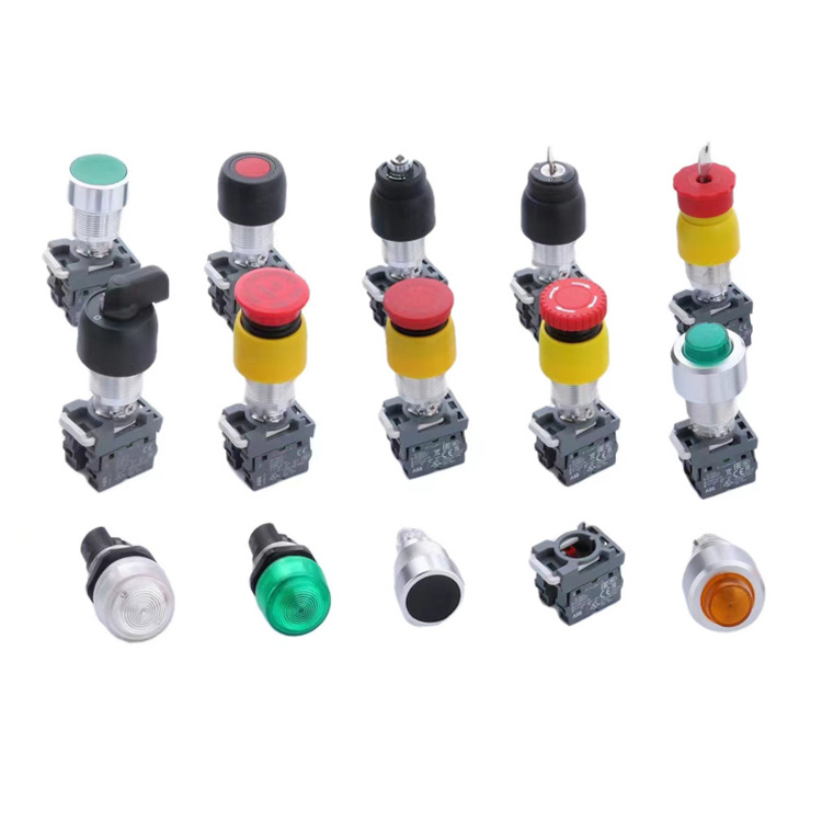 CH8098 green button  aluminum alloy ex series atex  Ex d ip65 ip66 black plastic handle explosion proof switch