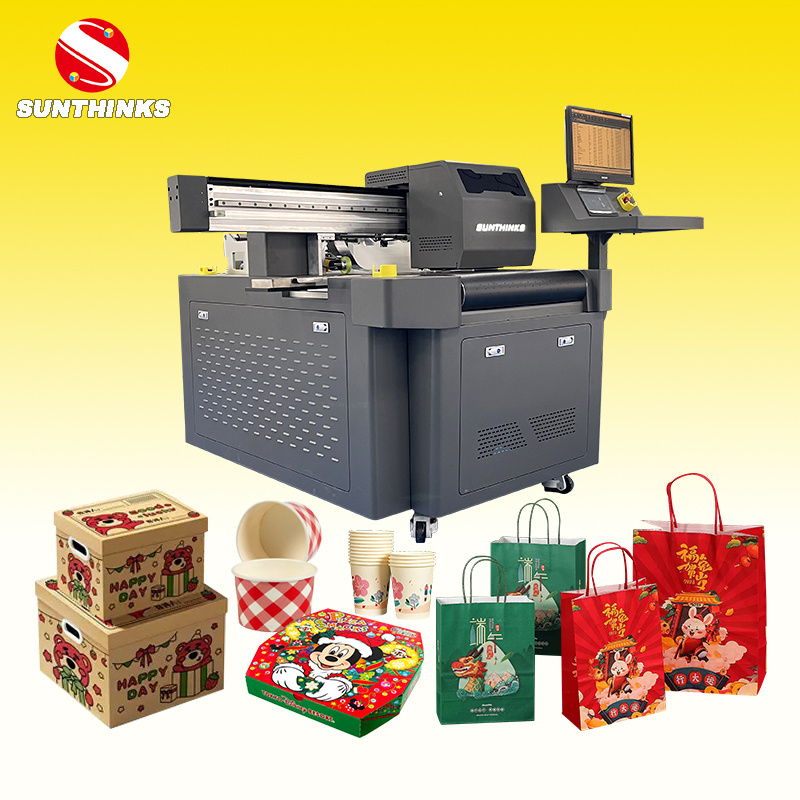 No. 1 Selling Digital Single Pass Inkjet Printer Pizza Box Coffee Bag Small Corrugated Box Digital Single Pass A3 Printer