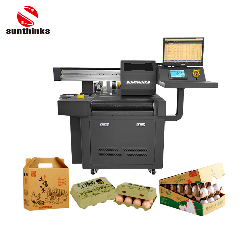 Cost-effective Chinese Printing Machine Digital Water-based Eco Ink Single Pass Printer For Egg Tray Printing