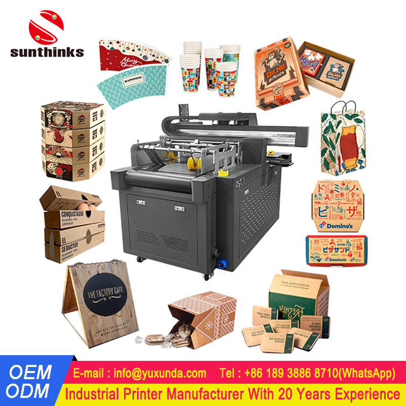 Sunthinks Digital Printer Inkjet Printing Shopping Paper Handbag Printing Machine Kraft Paper Coffee Bag Printer