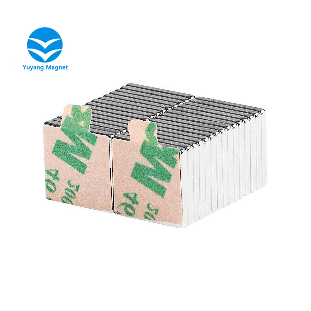 Adhesive backing magnet double-sided strong magnetic