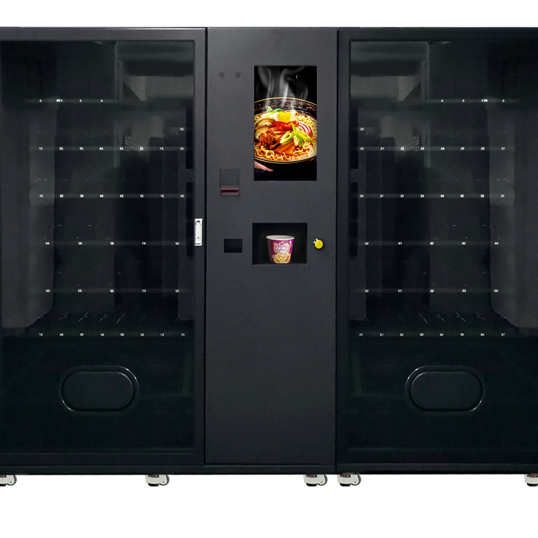 Fried chicken wings and french fries vending machine pringles vending machine hot automatic potato chips pop vending machine