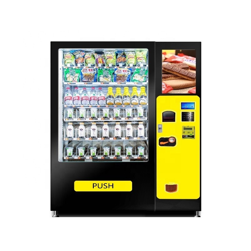 Smart Automatic Vending Machine Snack Drink Soda Drink For Sale Gym School Market