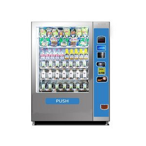 18.5 21.5 Inch Touch Screen Age Verification Wall Mounted Mini Vending Machine OEM Ultrastrong Small Smart Vending Machine