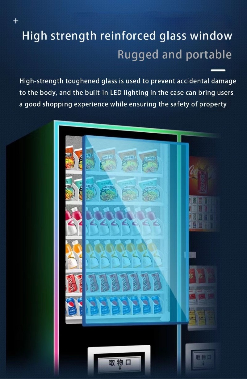 Belt Conveyor Medicine Perfume Led Screen Vending Machine With Display For Gum