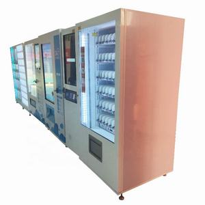 YUYANG Automatic 21.5 Inch Touch Screen Conveyor Belt Vending Machine For Sandwiches