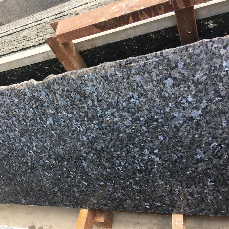 Norway Nature Stone Kitchen Sink Countertop Floor tiles competitive price Blue Pearl Granite