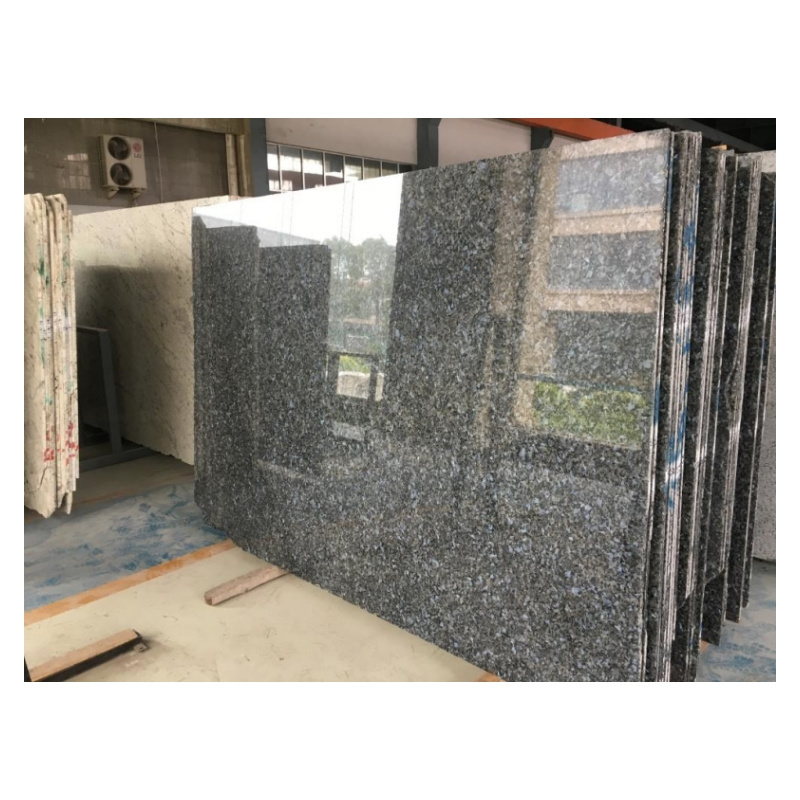 Norway Nature Stone Kitchen Sink Countertop Floor tiles competitive price Blue Pearl Granite