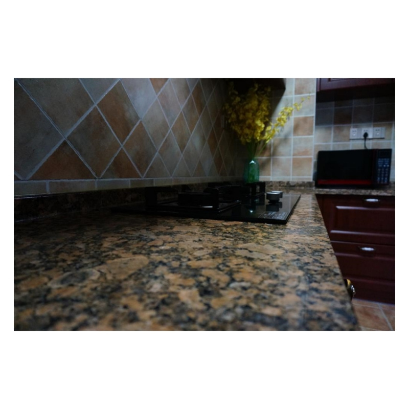 Giallo Fiorito Granite Slabs Tiles Polished For Floor Living Room Decoration Bathroom Vanities Countertop Giallo Fiorito Granite