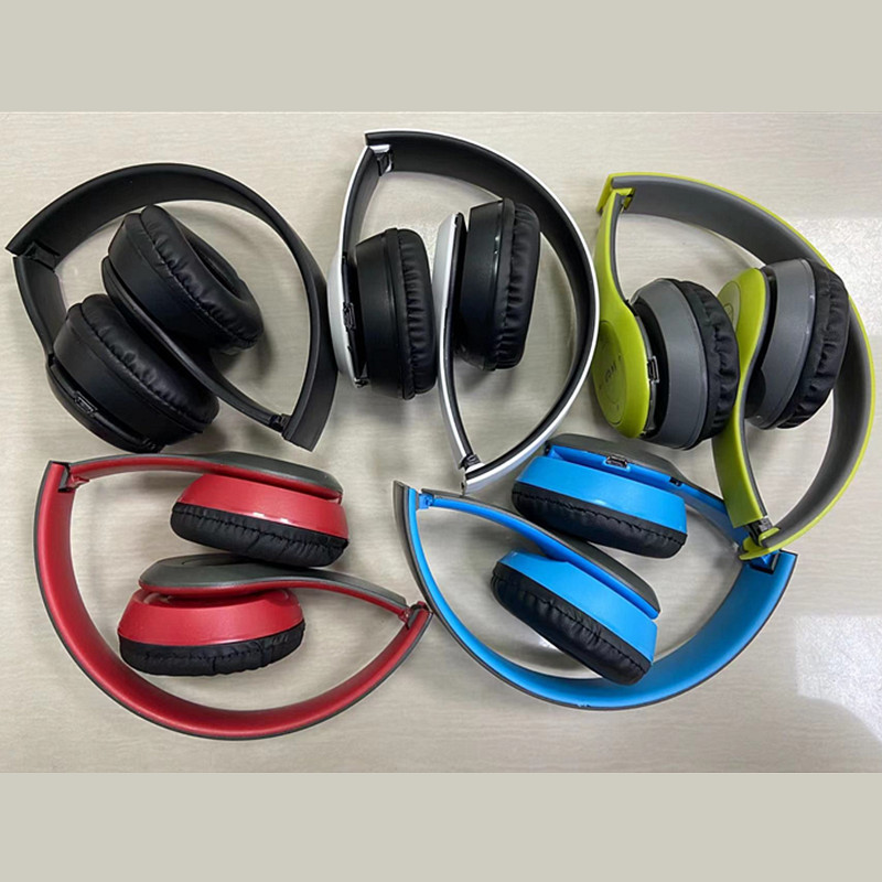 Headphones wireless blue tooth P47 earphone Foldable headset for mobile phone or computer audifonos AUX line TF card