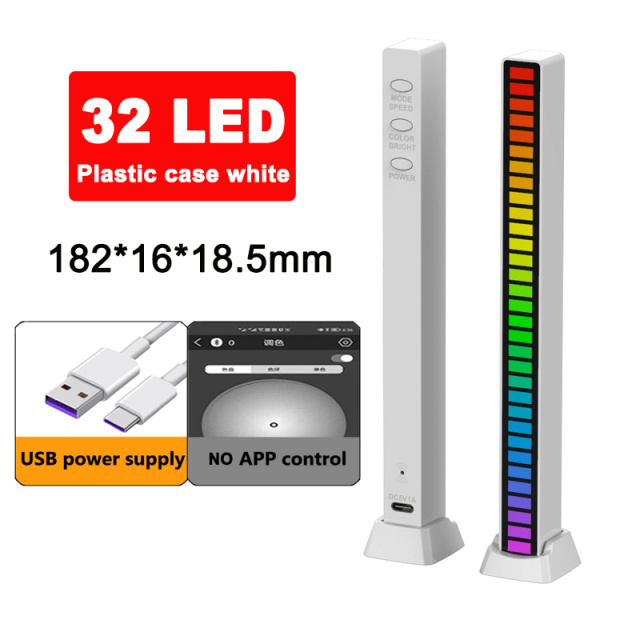 2024 APP control LED Strip Light RGB Sound Control Music Light Rhythm Ambient 3D Pickup lamp For Car family Party light