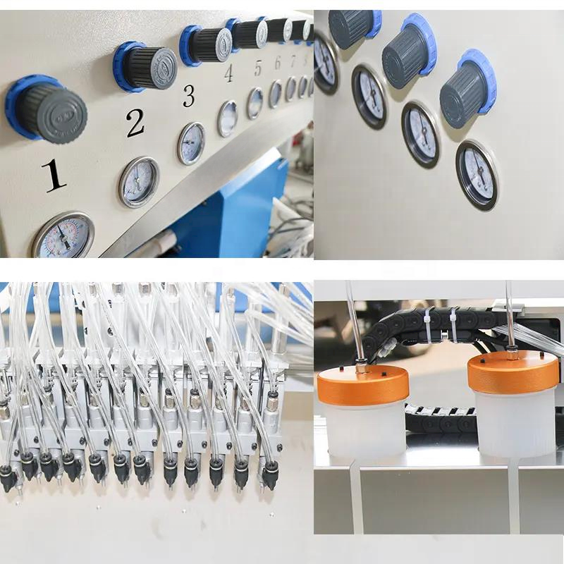 12 Colors Automatic Silicon Dispensing Machine