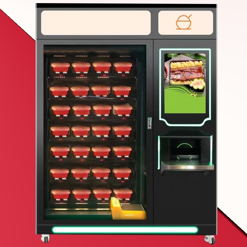 YUYANG Food Vending Machine With Microwave Display Flowers Vending Machine