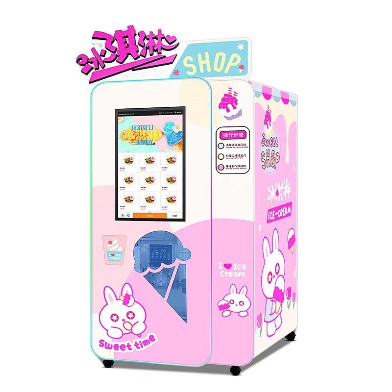 Frozen Vending Machine Can Be Sell Frozen Food And Ice Cream In Summer