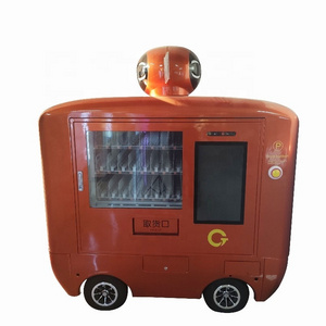 High Quality Touch Screen Bubble Gum Candy Snack Vending Machine For Sale