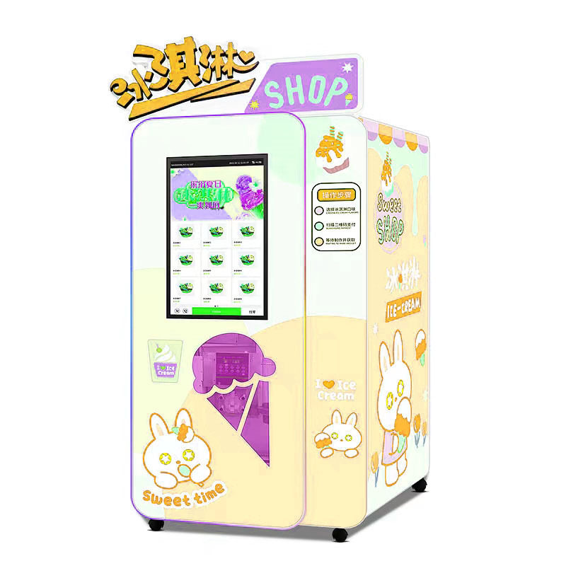 Frozen Vending Machine Can Be Sell Frozen Food And Ice Cream In Summer