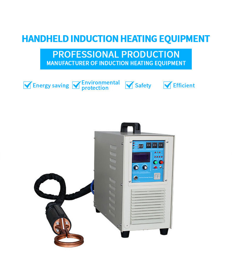 Handheld Heater Machine Quenching Welding Equipment Forging Soldering High Frequency Induction Heating Machine