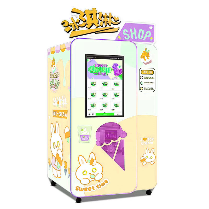 Frozen Vending Machine Can Be Sell Frozen Food And Ice Cream In Summer