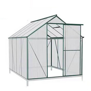 Portable Modular Glass Winter Garden Gazebo Prefab Green House Insulated Walk In Cheap Indoor Home Hobby Greenhouse