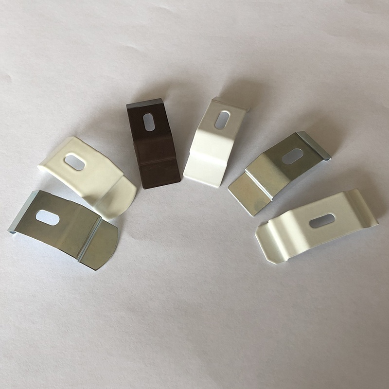 Curtain ceiling clips for curtain track window roller blind components and accessories steel ceiling clips