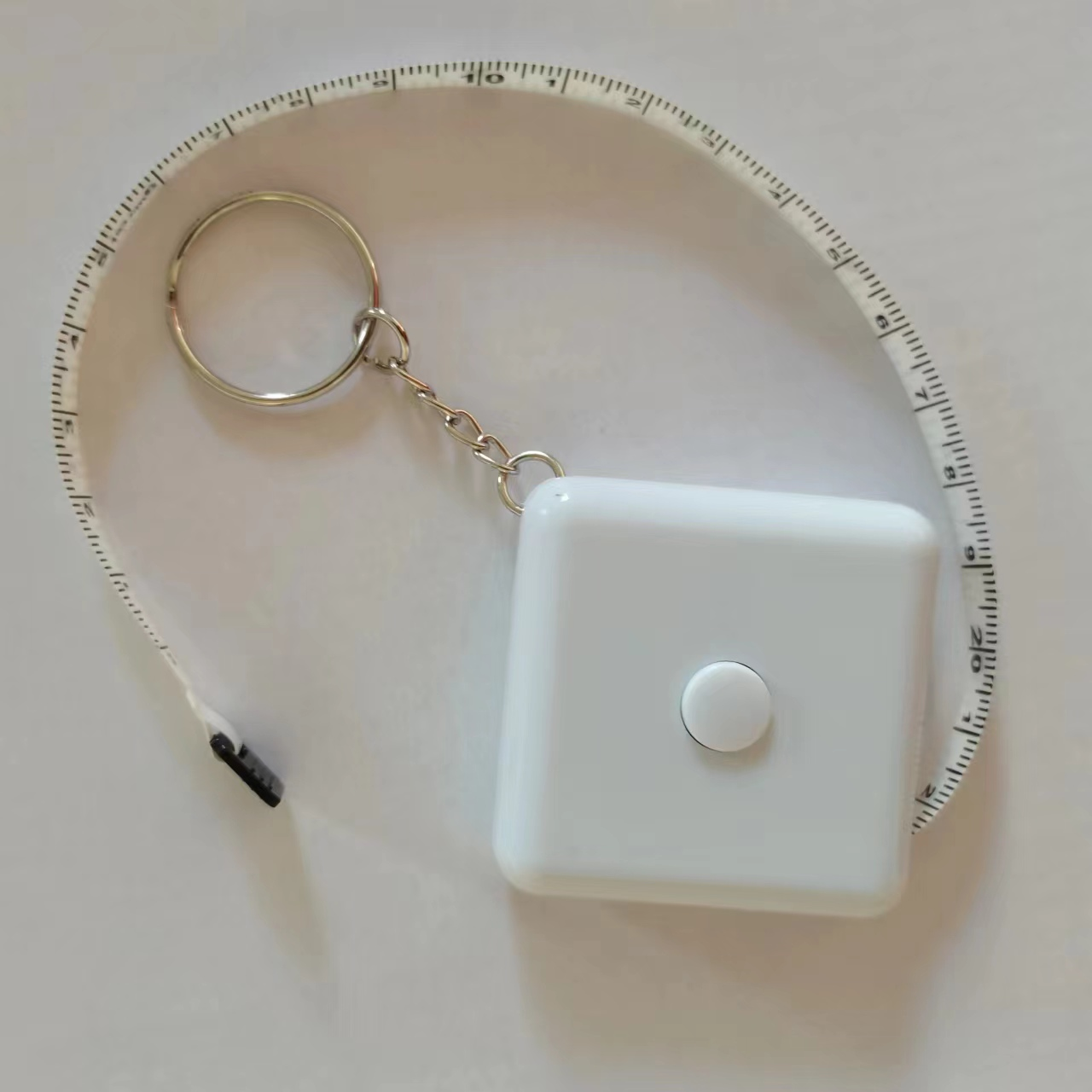 Factory Supply Customized 1.50M Mini Body Measuring Tape Keychain For Tailor Clothing Tape Measure