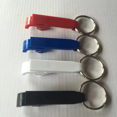 Factory Wholesale Beer Bottle Opener Beverage Keychain Ring Pocket Bottle Opener Portable Key Opener